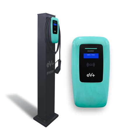 Estación de carga eV+